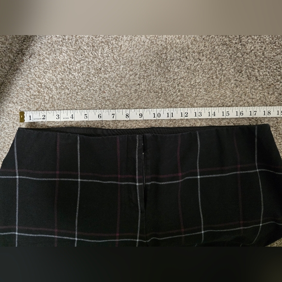 Alfani Black Plaid Ankle Pant - Picture 10 of 10